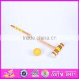 2016 Wholesale Outdoor Children Wooden 6-player Croquet W01A167 thumbnail-4