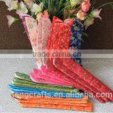 Chinese Silk Hand Fan Bag as Gift Pouch or Packing for Promotion thumbnail-1