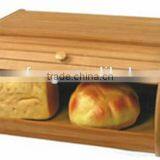 Hot selling natural bamboo bread box