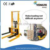 1Ton, 2 Ton Forklift With Pallet Manual Hydraulic Hand Stacker thumbnail-6