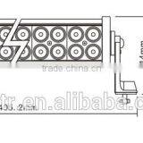 Car LED Light Bar 72W thumbnail-2