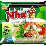 VEGETABLE FLAVOUR INSTANT RICE NOODLES (HU TIEU) - 60g thumbnail-1