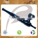 2017 Hi-polish Smooth Ebony Wood Smoking Pipe for Sale thumbnail-1