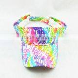 Custom Embroidery Colorful Sport Sun Hat Of Women thumbnail-3