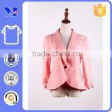 Yoke Neckline Side Pocket Brief Style Trim Connect Women Wrap Coat thumbnail-1