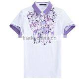 Purple Printing for Summer Polo Shirts in China,new Design Polo t Shirt,mass Bulk Polo Shirts thumbnail-1