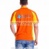 Design 2016 Scoop Bottom Printed Unisex Mesh Sport Polo t Shirt thumbnail-2