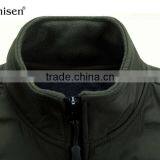 China Waterproof and Windproof Warm Men 100%nylon Softshell Vest thumbnail-3