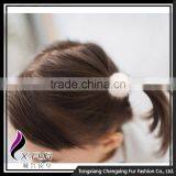 CX-E-07 Mink Fur Ball Elastic Hair Band/Hair Accessories thumbnail-4