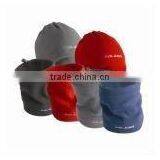 Blue Fleece Neck Warmer Scarf Like Hat thumbnail-4