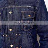 High Quality Men Clothing Jacket Denim With Fleece Collar Bulk Whloesale thumbnail-3