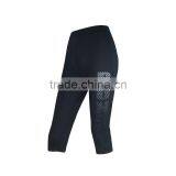 Custom Logo 3/4 Leggings Ladies Sports Suit Women Fitness Yoga Pants thumbnail-3