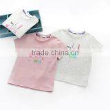 2016 Custom Wholesale 100% Cotton Cute Style Children/baby t Shirt thumbnail-1
