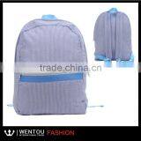 Hot Sale Seersucker Kids Backpack thumbnail-1