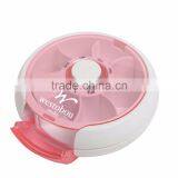 Push-It Pill Dispenser - Has a Push Button Center to Rotate Daily Dosage of Tablets or Capsules and Comes With Your Logo thumbnail-2