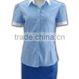 Tailor-made Festival Short Sleeve Low MOQ Brand New Design Career Clothes for Women thumbnail-2