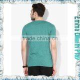 2017 Mens Basic Plain Design Short Sleeves V-Neck T Shirts thumbnail-2