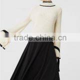 Korean Design Newest Girl's Knitted Sweater Ladies Top thumbnail-3