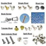 rapid rivet, chicago screw, tubular rivet, snap rivet, crocs rivet, rivet fastener, split rivet, semi tubular rivet, bifurcated rivet, rivet manufacturer, book screw
