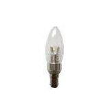 High Luminous Led Candle Light Bulb 3W Cold White 6000K For Home Decoration