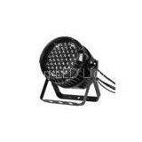 DMX 9 Channel LED Par Can Lights 54PCS CREE Xlamp 3 Watt LED Red Green Blue White