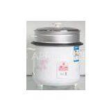 Portable Flower Tinplate Body 3 Cups Rice Cooker Steamer With Auto Off thumbnail-1