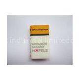 Personalized Book Shape PVC USB Thumb Drive 16MB - 128GB With Laser Engraved Logo