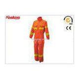 100% Cotton S / M / L Fire Resistant Coveralls Mechanics Overalls