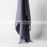 2017 Wholesale Solid Color 100% Cashmere Scarf For Women thumbnail-4