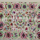 Indian Embroidered Suzani Wall Hanging Suzani Wall Art Decor Tapestry Suzani Throw