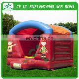 Indoor Mini Inflatable Fireman Bouncy House With Roof thumbnail-4
