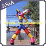 Colorful Inflatable tube dancer, inflatable air dancer for outdoor advertising