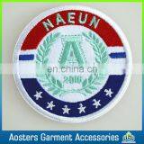 Low MOQ Customized Embroidery Badge for School Uniform Embroidered Patch