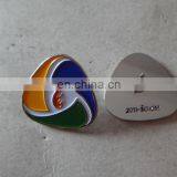 Flower Shaped Badge/ Emblem / Metal Lapel Pin Hard Enamel thumbnail-6