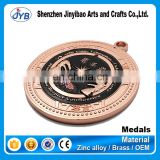 factory supply high quality metal award karate medals customized