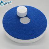 Blue Scouring Pad Floor Pad Sponge White Magic Floor Pad Eraser Sponge for Machine