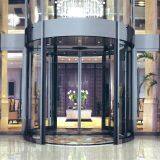 Two-wing Automatic Revolving Door, Tempered Glass Hotel Revolving Door thumbnail-2