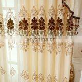 Wholesale European Style Blackout Embroidery Curtain Ready Made Custom Bedroom thumbnail-2