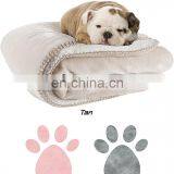 TEX-CEL OEM Polyester Reversible Super Soft Flannel Waterproof Dog Pet Blankets thumbnail-2