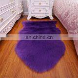 2019 Pink Color Faux Fur Rug thumbnail-2