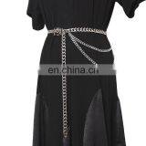 TWOTWINSTYLE Fashion Belt For Women Patchwork Metal Chain Adjustable Dress Accessories thumbnail-3