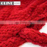 OLIVE Cheap Warm Super Soft Solid Jacquard Women Robe Microfiber Flannel Fleece Bathrobe thumbnail-6