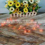 LED String Fairy Light Holiday Decorative Battery Powered Plastic Heart Shaped Copper Wire String Light thumbnail-4