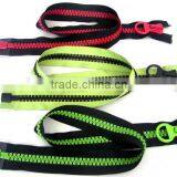 High Quality #15 Fashion Vislon Zipper With Colorful Teeth thumbnail-1