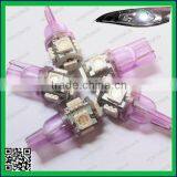 360degree Tower SMD 5050 12V DC Wedge Base T10 LED Bulb thumbnail-1