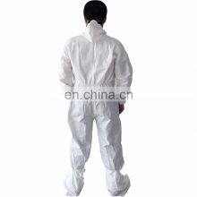 Ultrasonic Sewing Coverall For Chemical Hazard 30gsm To 70gsm Wholesale thumbnail-4