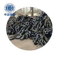 68mm Black Painted Floating Wind Power Platform Studless Link Anchor Chain thumbnail-3