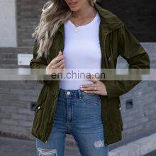 Wholesale Custom Brand Women Unisex Custom Bomber Jacket Hoodie Jacket Homme Long Winter Custom Hoodies Casual Women Jacket thumbnail-5