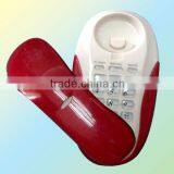 Black ABS Slim Telephone Wall Mounted Phone thumbnail-4