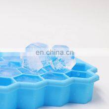 Silicone Ice Cube Tray With Lids BPA Free, Easy Release Square Ice Trays for Freezer , Food Grade Silicone Treats Gadgets thumbnail-5